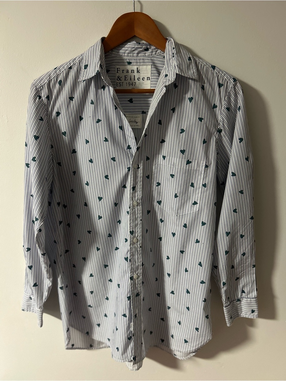 Frank & Eileen Joedy boyfriend button-up shirt